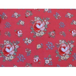Rosenstoff rosa Dots and Posies Patchworkstoff