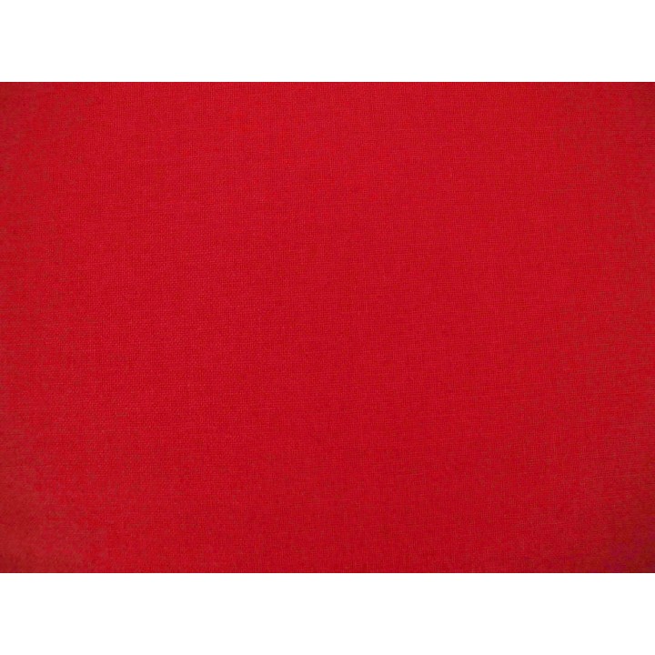 Patchworkstoff uni tomaten rot