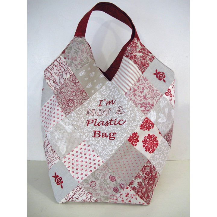 Shopper Citybag rot creme