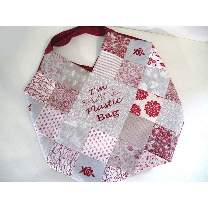 Shopper Citybag rot creme