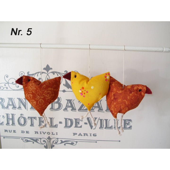 Stoffhühner  Stoffhuhn Osterdeko Osterschmuck zum aufhängen