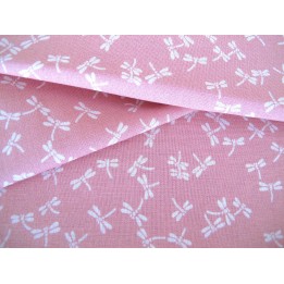Westfalenstoff Libellen rose Kyoto Baumwollstoff