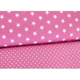 Stoffpaket rosa weiß