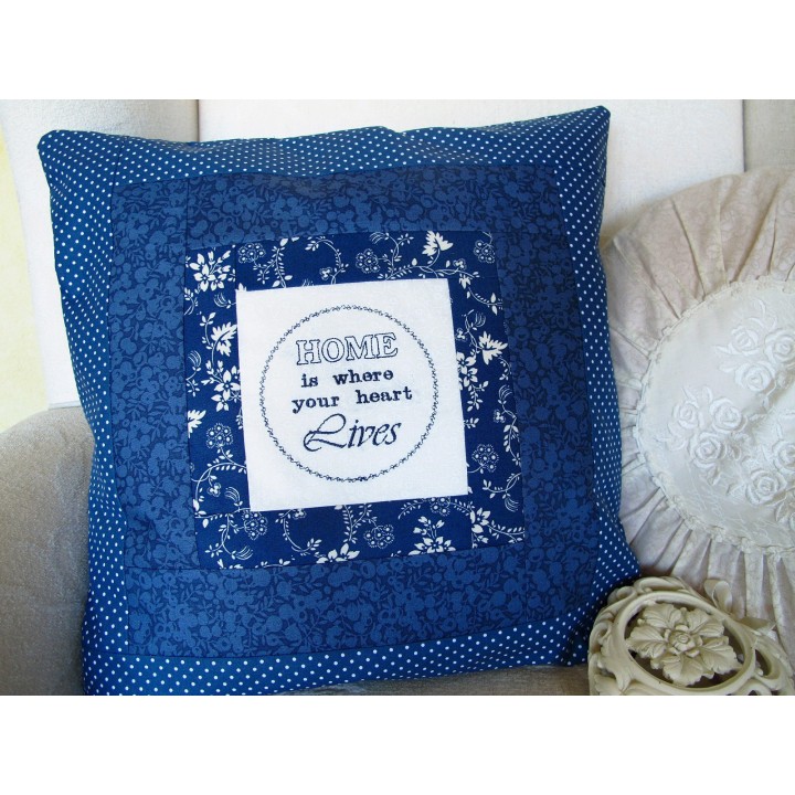 Kissen blau