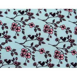 Baumwollstoff Blumenstoff Valerie Papillon