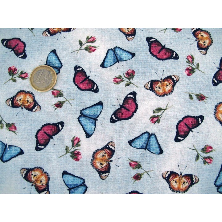 Patchworkstoff Schmetterlinge Butterfly Basics Quiltstoff