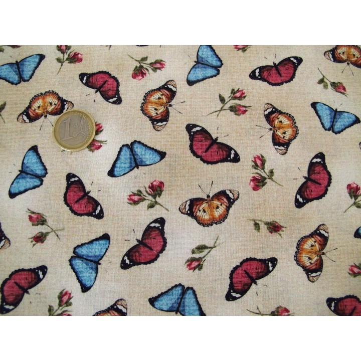 Patchworkstoff Schmetterlinge Butterfly Basics