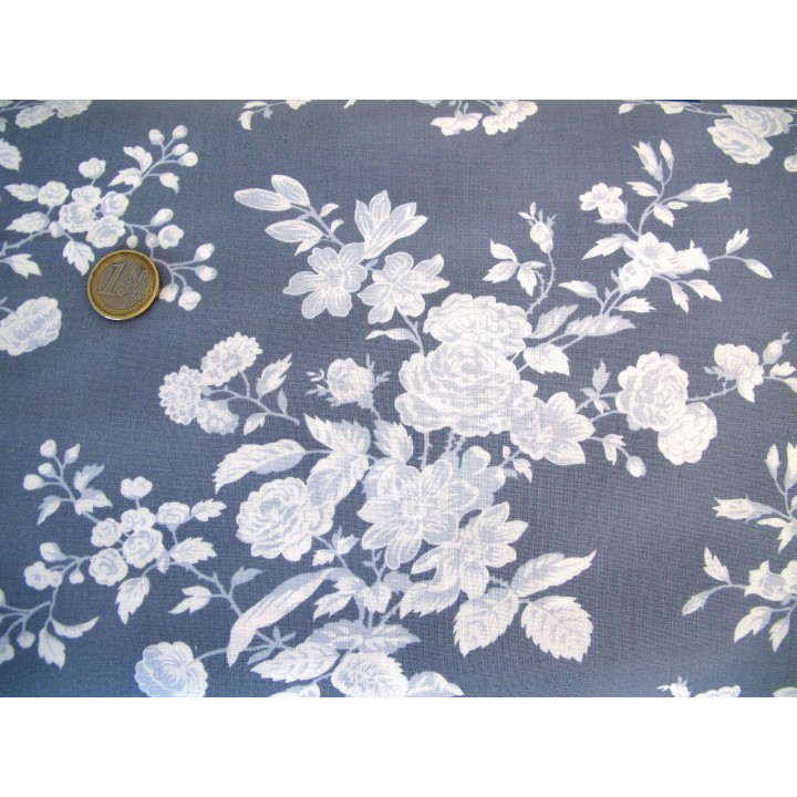 Rosenstoff Designerstoff Shade of Rose grau