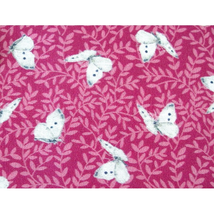Patchworkstoff Schmetterlinge Magic Tones pink