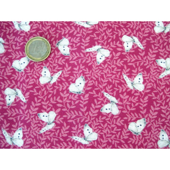 Patchworkstoff Schmetterlinge Magic Tones pink
