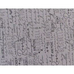 Patchworkstoff Schrift / Text Spring Chicken Quiltstoff