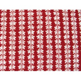 Quiltstoff rot Boston Commons Patchworkstoff