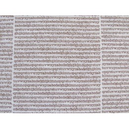 Patchworkstoff Buchstaben Quiltstoff