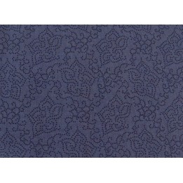Blumenstoff Seeds of Glory dunkelblau Quiltstoff