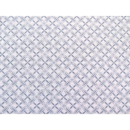 Designerstoff Ornamente Scarlet Stitches Patchworkstoff