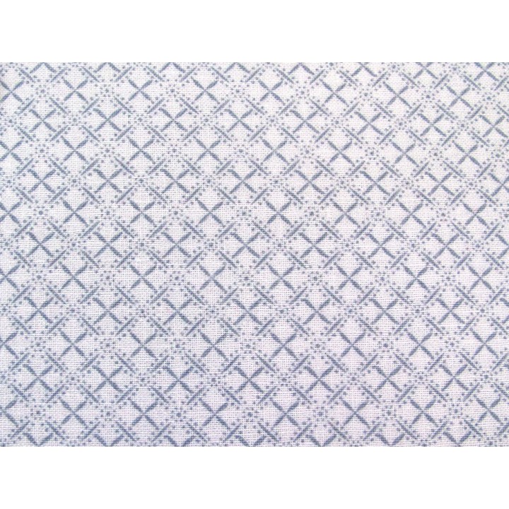 Designerstoff Ornamente Scarlet Stitches Patchworkstoff