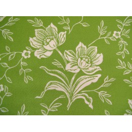 Blumenstoff grün Christmas Figs Patchworkstoff