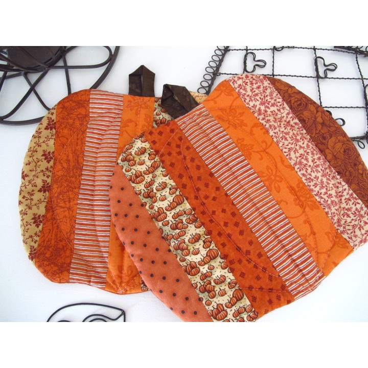 Freebie Kürbis Topflappen