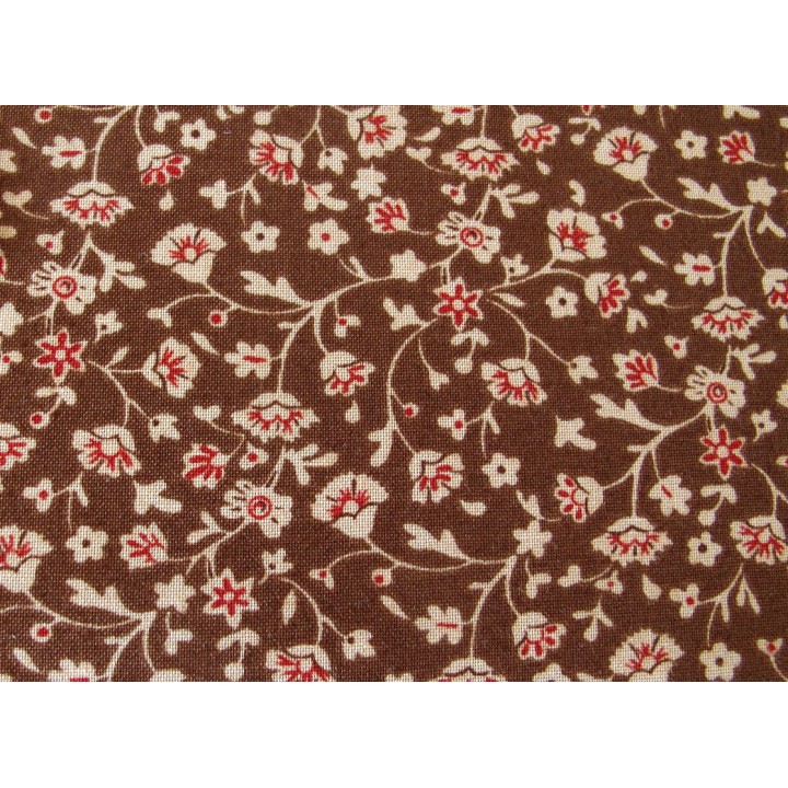 Patchworkstoff Blumen Ranken Susannas Scraps Quiltstoff