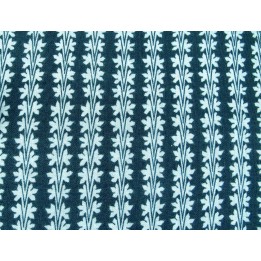 Blumenstoff blau Boston Commons Patchworkstoff