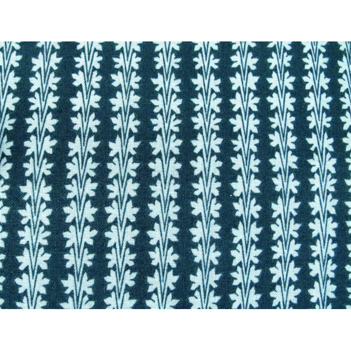 Blumenstoff blau Boston Commons Patchworkstoff