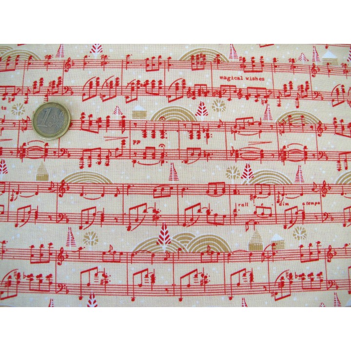 Weihnachtsstoffe Patchwork Holly Jolly