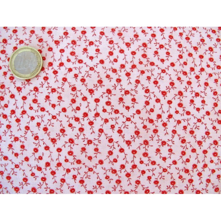 Blumenstoff Patchworkstoff Belle Isle rosa