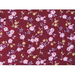 Rosenstoff Exquisite rot Patchworktstoff