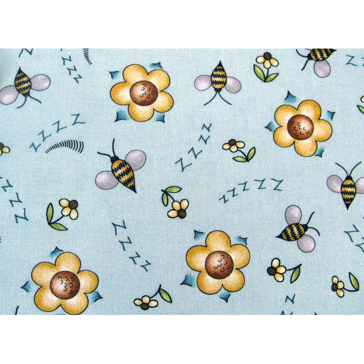 Patchworkstoff Bienen Nature`s Choir