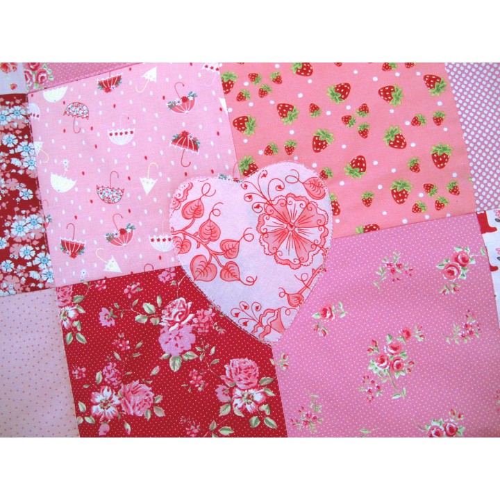 Krabbeldecke Babydecke mit Namen rosa