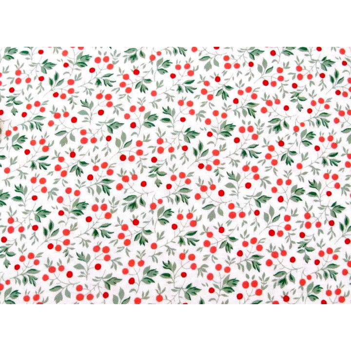 Patchworkstoff Beeren A Woodland