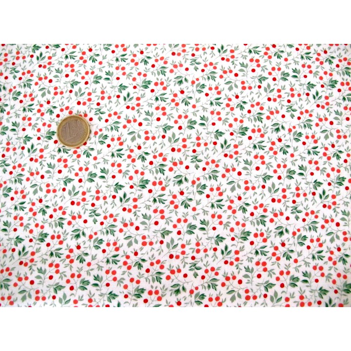 Patchworkstoff Beeren A Woodland