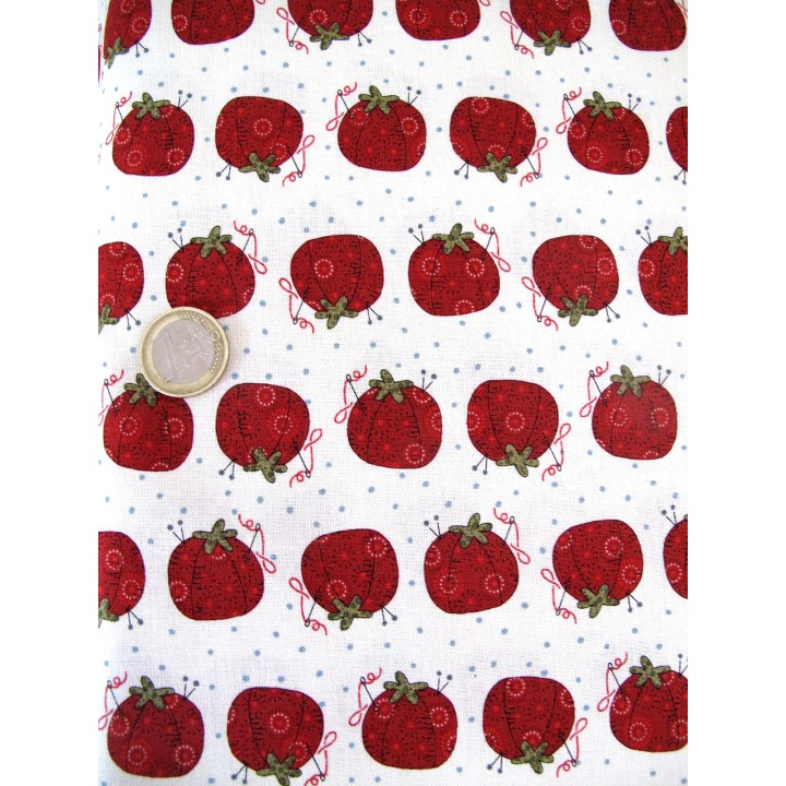 Patchworkstoff Nadelkissen S is for Sew Quiltstoff