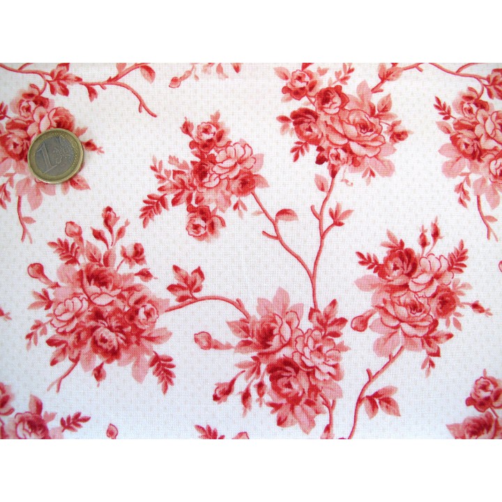 Rosenstoff American Beauty Quiltstoff