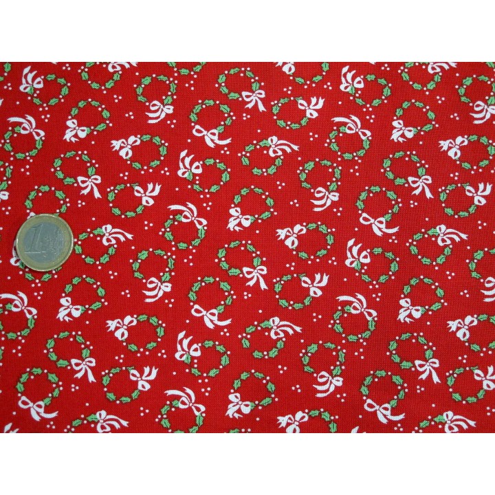 Weihnachtsstoff Patchwork Merry and Bright