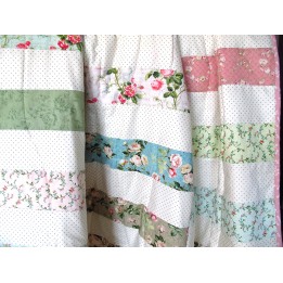 Quilt Patchworkdecke romantisch