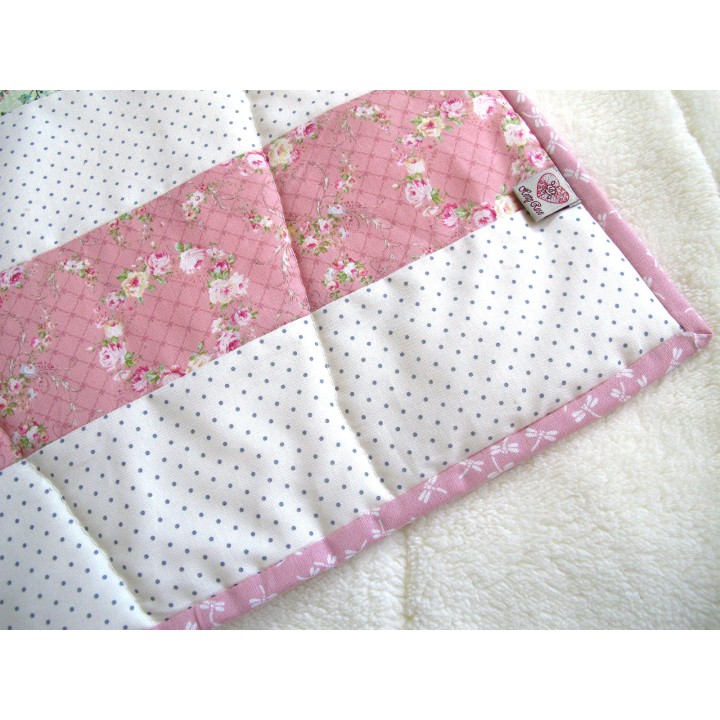 Quilt Patchworkdecke romantisch