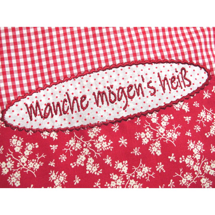Körnerkissen Kirschkernkissen  rot