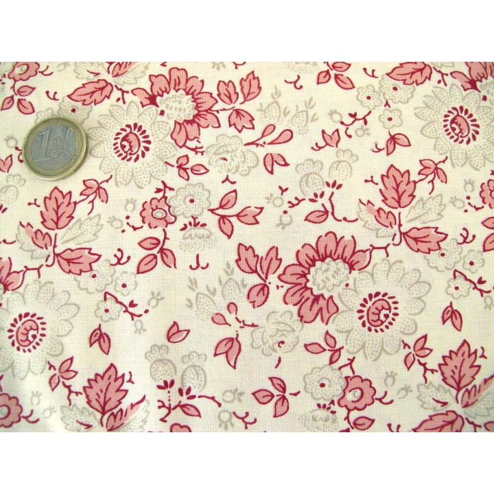 Patchworkstoff Blumen La Grande Soiree Quiltstoff