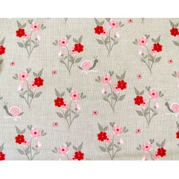 Blumenstoff The Flower Farm Quiltstoff