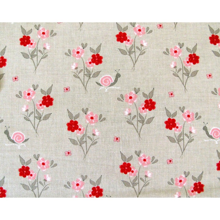 Blumenstoff The Flower Farm Quiltstoff