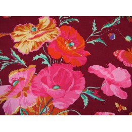 Patchworkstoff Mohnblumen Kaffe Fassett