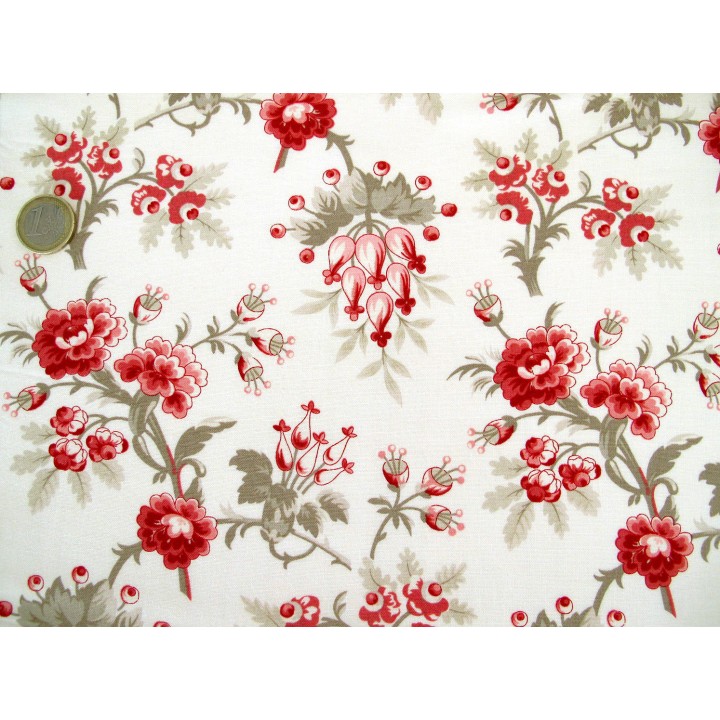 Blumenstoff Sugarberry Quiltstoff