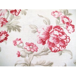 Blumenstoff rosa taupe Patchworkstoff Athill Range