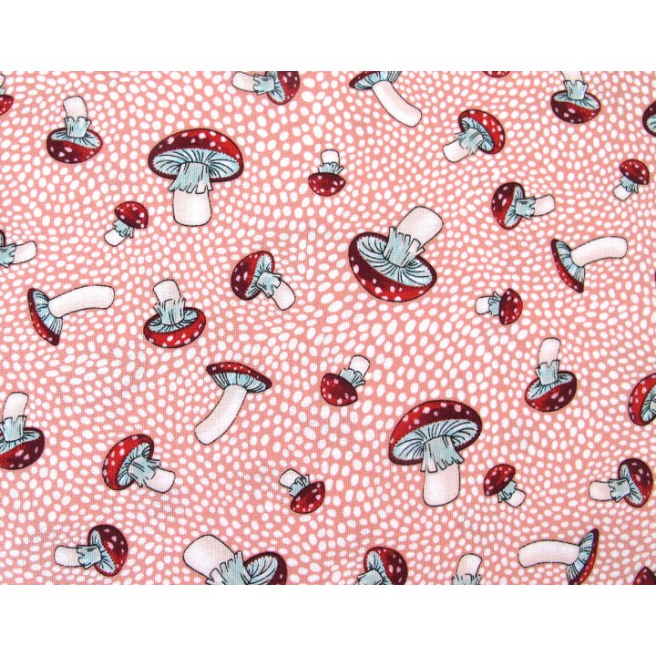 Patchworkstoff Pilze Enchanted