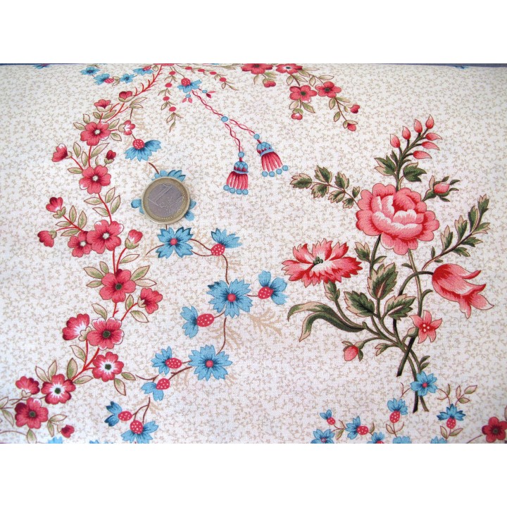 Patchworkstoff Blumen Yeoville