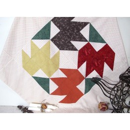 Tischdecke Patchwork Ahornblatt