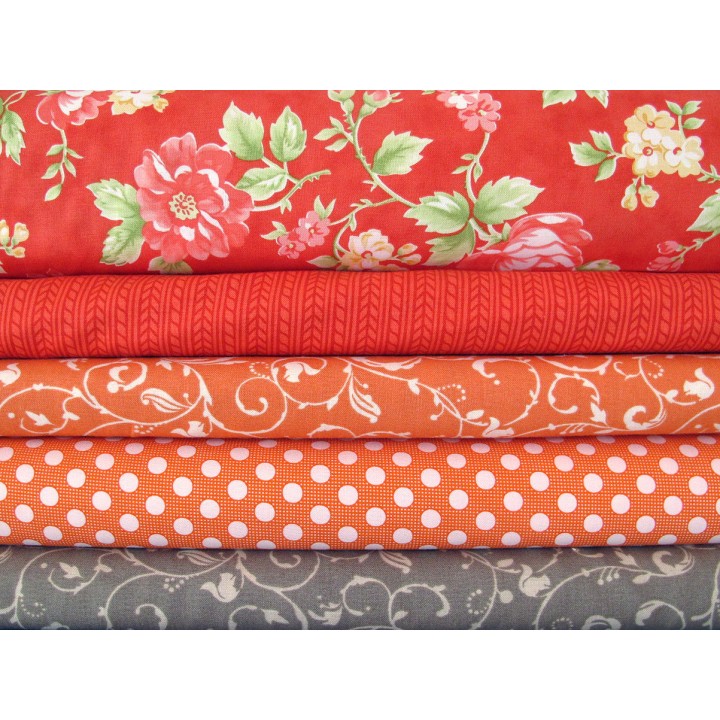 Stoffpaket Herbst orange