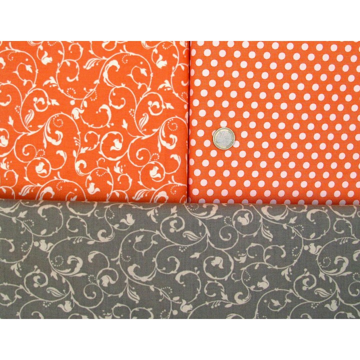 Stoffpaket Herbst orange