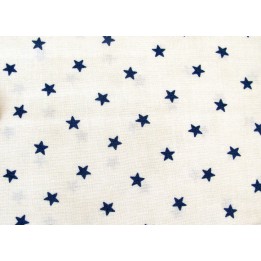 Quiltstoff Sterne blau Crystal Lake